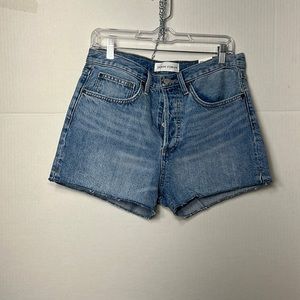 Aritzia color 7 yr blue The Yoko Hi-Rise Jean Short